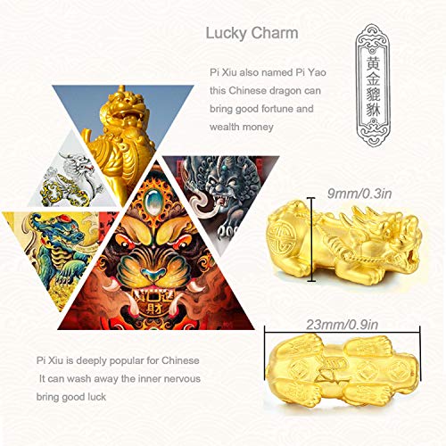 RIOSO Feng Shui Good Luck Bracelets for Men Women Obsidian Bead Dragon Lucky Charm Bracelet Pixiu Pi Yao Attract Wealth Money Feng Shui Jewelry2