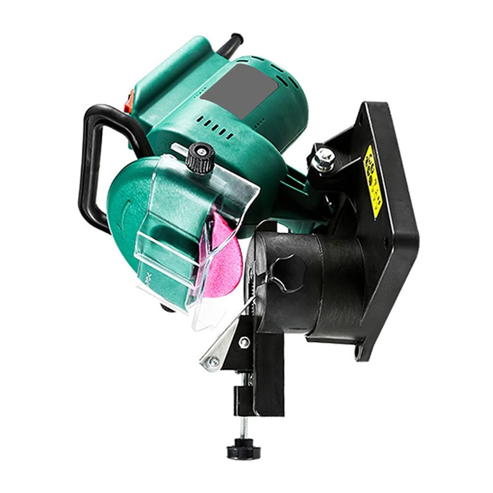 Afilatore Elettrico per Motosega 100mm Catena Affilatrice Automatica Portatile Regolabile 8500RPM per Affilare Catene Spina EU
