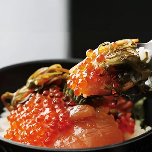 [海の伊達漬]イクラ まぐろ めかぶ 松前漬 150g×3個