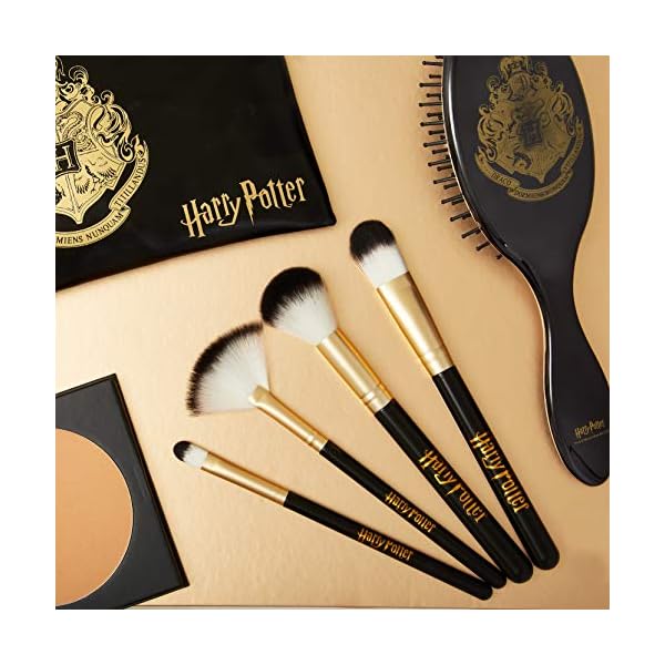 Harry Potter Make Up Tasche, Schmink Pinsel Haarbürste Damen Kosmetik Set, Kulturtasche Mädchen Set, Tangle Teezer… – Bild 6