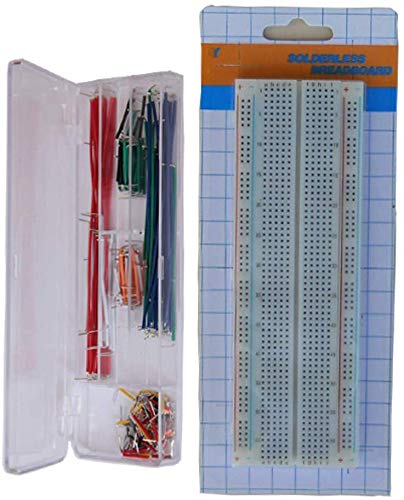 See full amazon price history chart for REES52 SOLDERLESS EXPERIMENT PLUG-IN BREADBOARD KIT WITH PRE-FORMED SOLID JUMPER WIRES FOR PROTO-TYPING CIRCUIT/ARDUINO (830 TIE-POINTS) REES52 SOLDERLESS EXPERIMENT PLUG-IN BREADBOARD KIT WITH PRE-FORMED SOLID JUMPER WIRES FOR PROTO-TYPING CIRCUIT/ARDUINO (830 TIE-POINTS) (B07YKSCX3H) Amazon Price History, Amazon Price Tracker