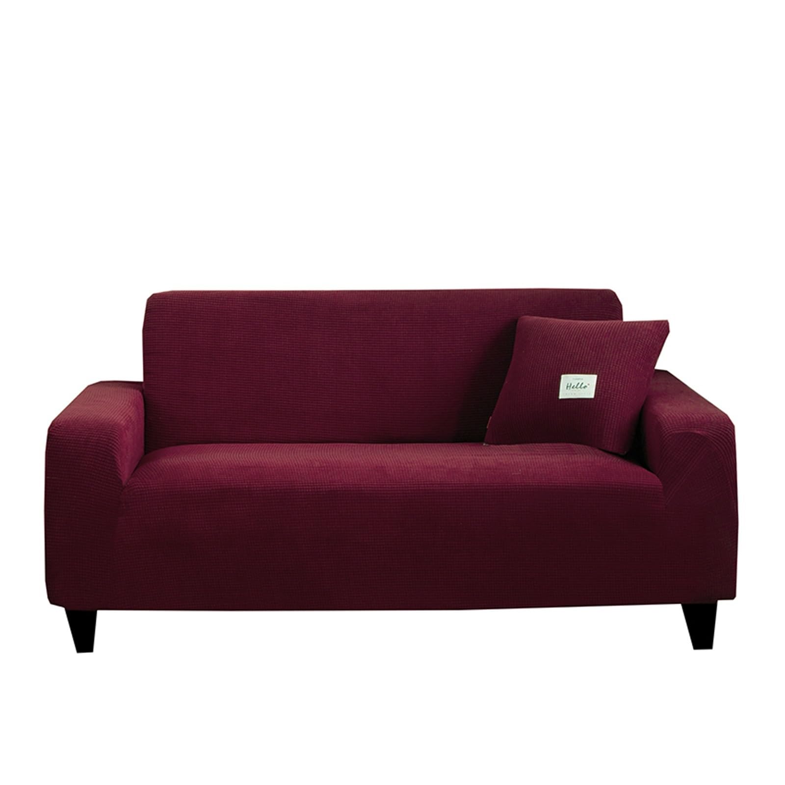 MAQDDO 1pcs Sofa Cover Elastic For Living Room Home Jacquard Stretch Slipcovers Corner Couch Covers For Sofa(Color 13)
