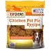 Top Chews 100% Natural USA-Sourced Chicken Pot Pie Treat Bites - 2.5 lbs (40 oz.) (Original Version) (Original Version)