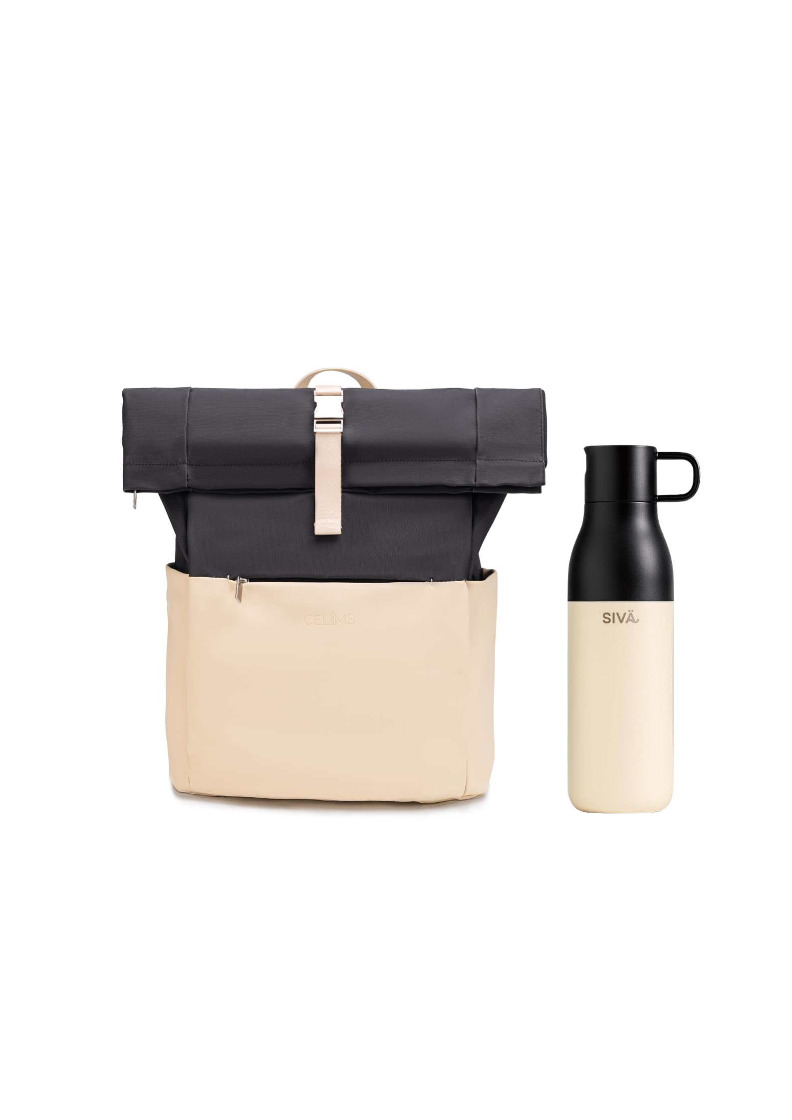 CELIMS - Mochila de Cabina 40x30x20 cm con Botella de Agua