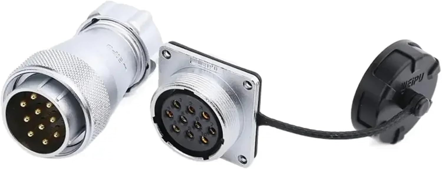 WS28 TP+Z Industrial Waterproof Automotive Electrical Connector 2 3 4 7 8 9 10 12 16 17 20 24 26 Pin Power Adapter IP65(2pin)