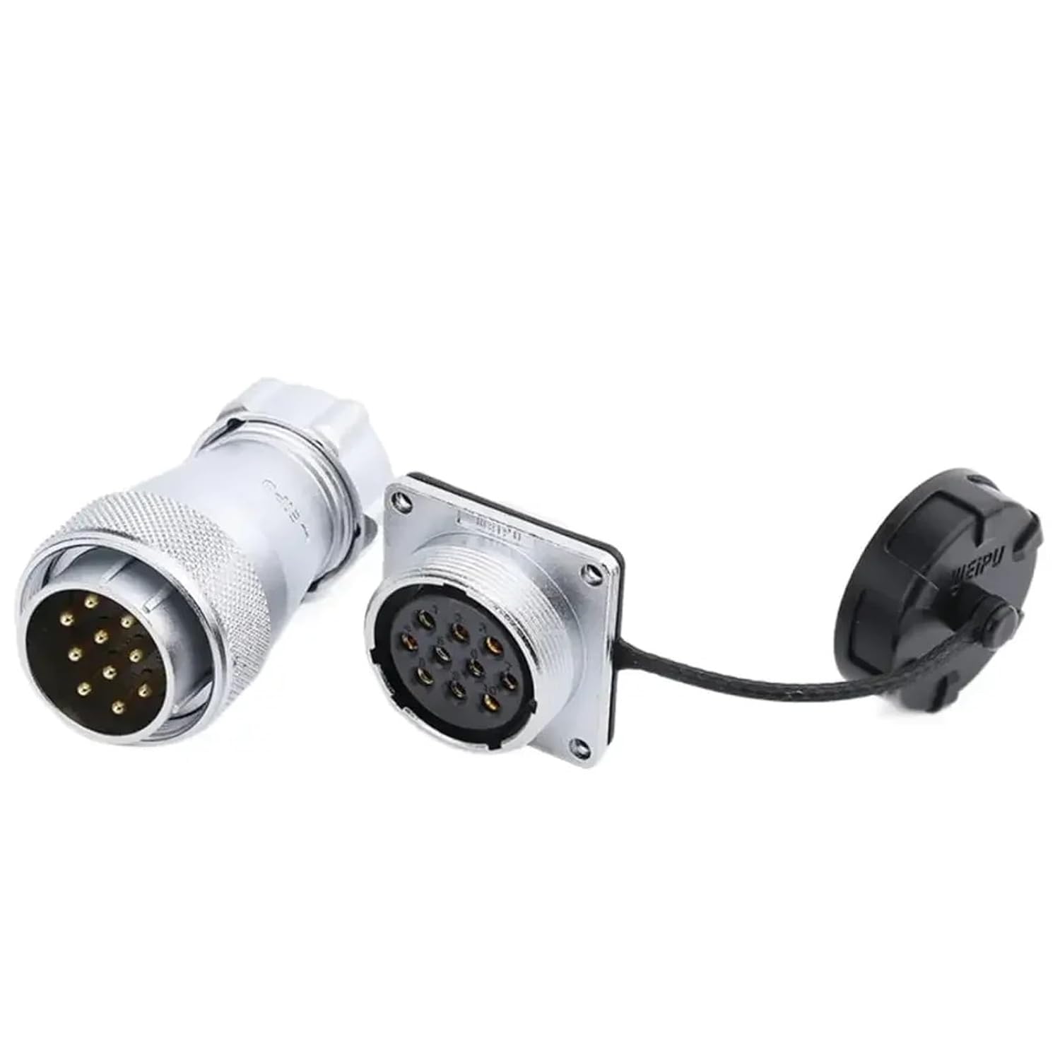 WS28 TP+Z Industrial Waterproof Automotive Electrical Connector 2 3 4 7 8 9 10 12 16 17 20 24 26 Pin Power Adapter IP65(9Pin)
