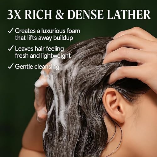 Buy Taulix Nature Seven Green Triangle Shampoo Bar with multyfunction, Oil Control, Dandruff Removal, Smoothening, Platycladus Usman Grass Hair Care 100g (Pack Of 2) Online at Low Prices in India - Amazon.in - Image 3