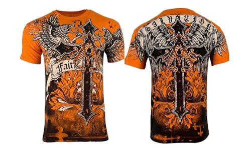 Archaic by Affliction Men's T-Shirt Collision2
