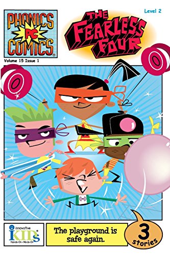 Phonics Comics: The Fearless Four - Level 2