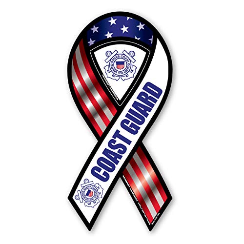 Imán decorativo Magnet America Coast Guard rojo, blanco y azul