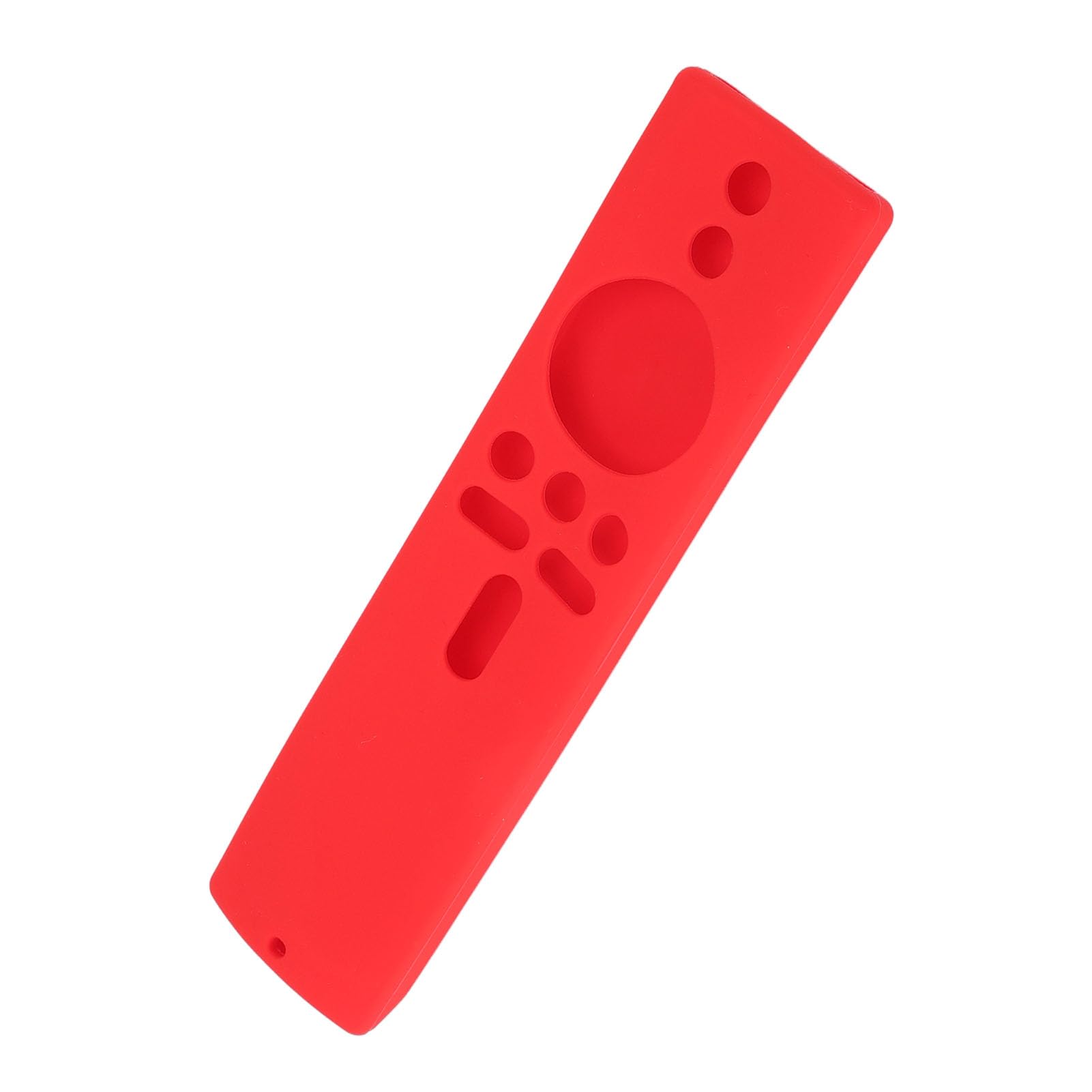 BRRNOO Custodia per Telecomando in Silicone Protettivo, Cover per Controllo Universale TV Box, Manica in Pelle per Controller, Set Rosso