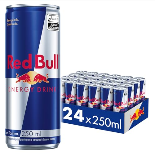 Red Bull Energy Drink, 24 x 250 ml, Dosen Getränke 24er Palette, OHNE PFAND – Ansicht 1