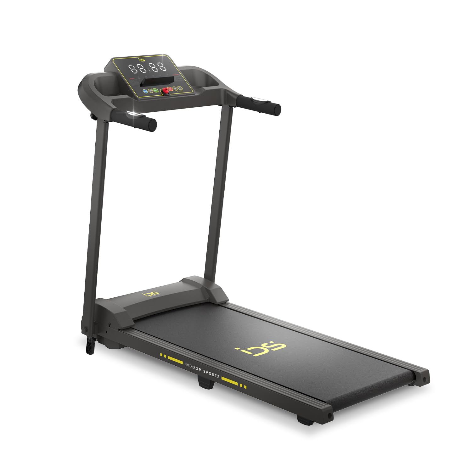 IDS W6 Tapis Roulant Elettrico Salvaspazio, CORSA + NORDIC WALKING, Brand ITALIANO, Super Slim 11,5 CM, 8 km/h, 6 Programmi, Telecomando da polso, Garanzia e Assistenza ITALIA