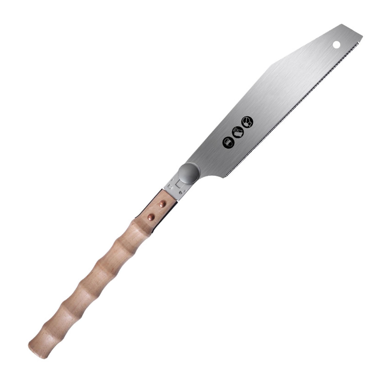 Manico ergonomico SK5 Doppio/Singolo bordi Sega per la lavorazione del legno Presa comoda Tagli perfetti Impugnatura comoda Impugnatura Palmare Saw