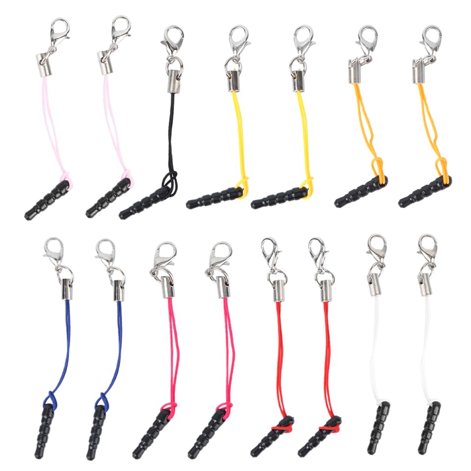 Bouchon Anti Poussière Prise Jack, 15 Pièces Prise Casque Anti-poussière Intelligente Bouchon De...