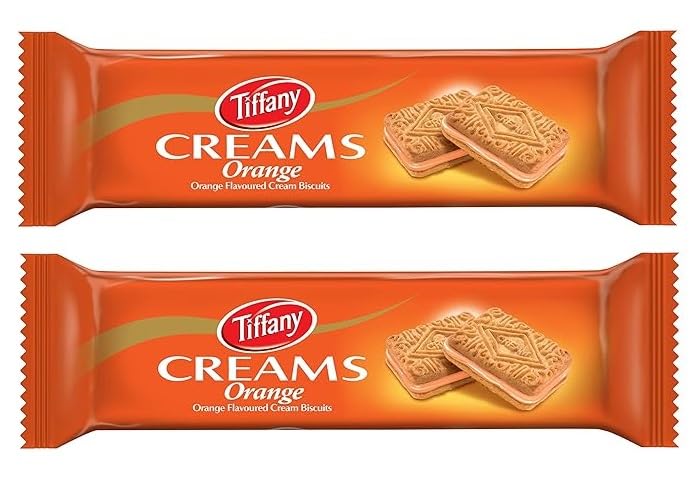 Tiffanys Orange Cream Biscuit Light and Crispy Biscuit With a Smooth Orange Cream Filling 2 X 80g Each (United Arab Emirates) (B0DGFB3W5Y) Amazon Price History, Amazon Price Tracker