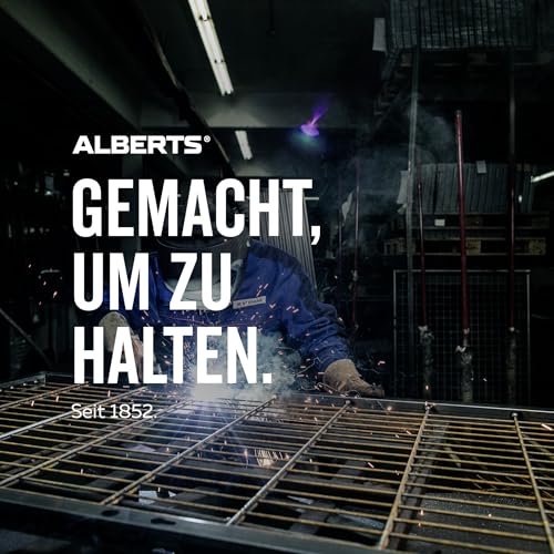 Alberts 614508 Schweißgitter | verschiedene Höhen - wahlweise in verschiedenen Farben | grün | Maschen 12,7 x 12,7 mm | Höhe 50 cm | Länge 5 m