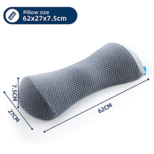 NOFFA Lumbale ondersteuning kussen voor bed, memory foam onderrug ondersteuning kussen voor slapen, kantoor stoel… - Image 6