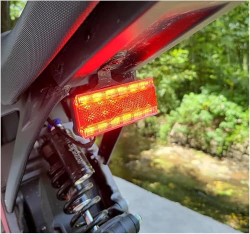Luces de señalización traseras para motocicleta y lámparas de freno Bee X de alta intensidad 6
