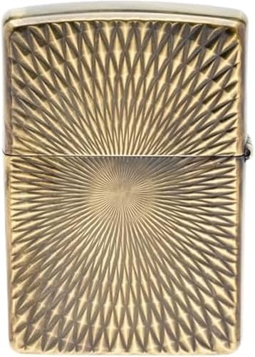 Encendedor Zippo de aceite con diseño clásico y doble cara miniatura 3