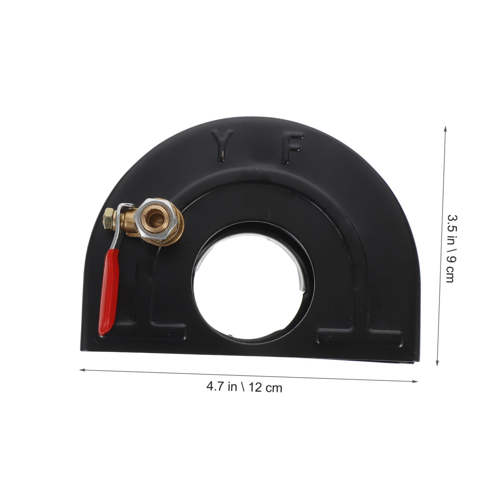 LIFKICH Angle Grinder Water Dust Cover 1pc Metal Grinding Wheel Guard Protective Cover Power Tool Accessories Black/white