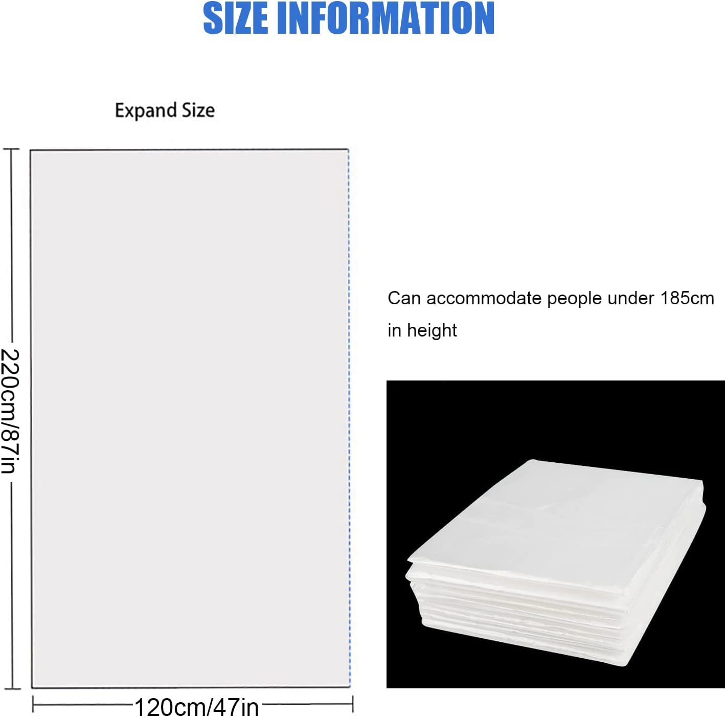 Draps De Sauna Jetables Lot De 50 218 X 119 Cm Housses En Plastique Couverture Infrarouge Pour Salon De Beauté Et Spa