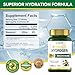 Hydrogen Water Tablets with Magnesium (120 Tablets) - Supports Brain Health, Boosts Energy & Metabolism, Antioxidant Rich, Molecular Hydrogen (H2) Supplement for Cellular Health