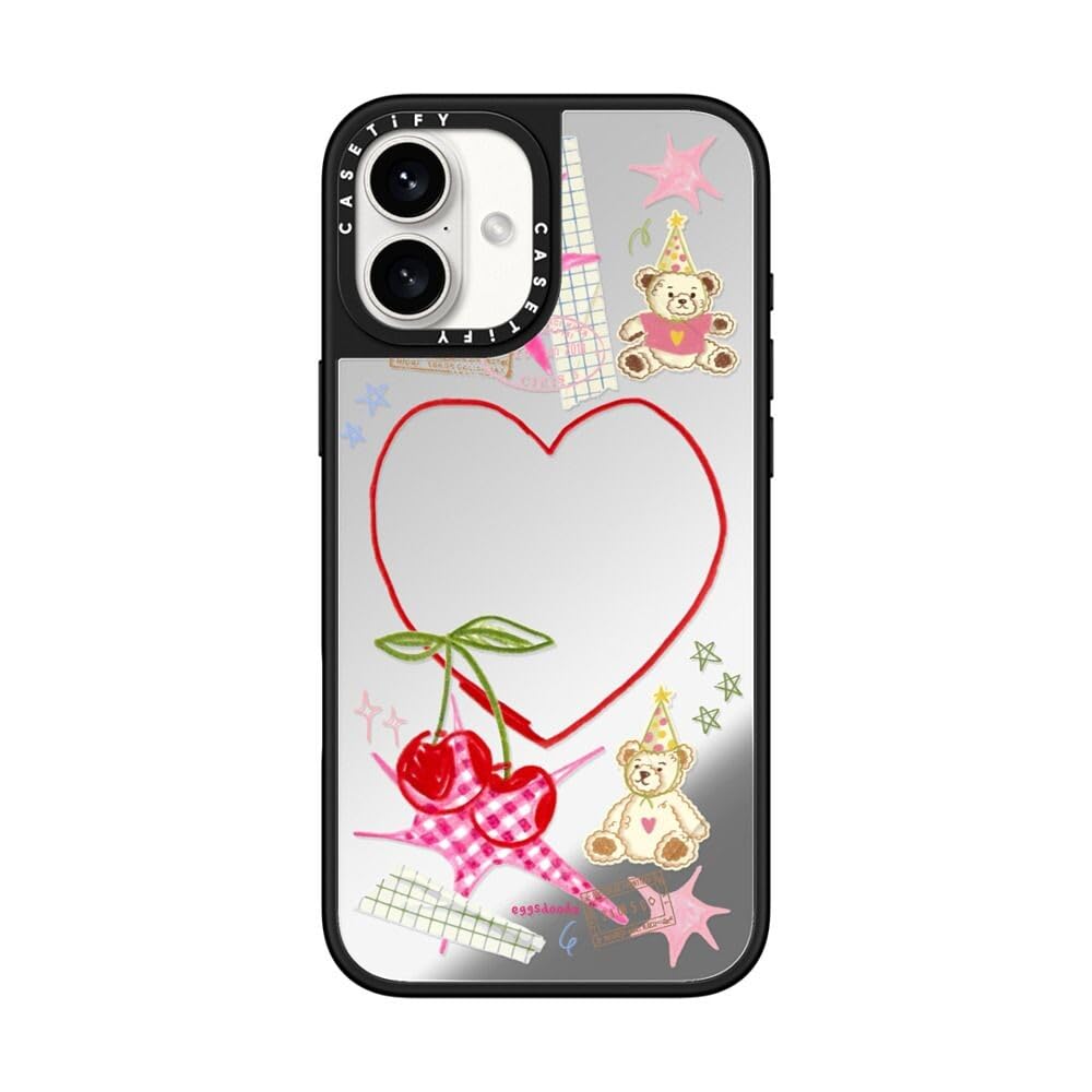CASETiFY Party People ハードケース iPhone 16 Amazon.com: CASETiFY Mirror iPhone 16 Plus Case [Reflective