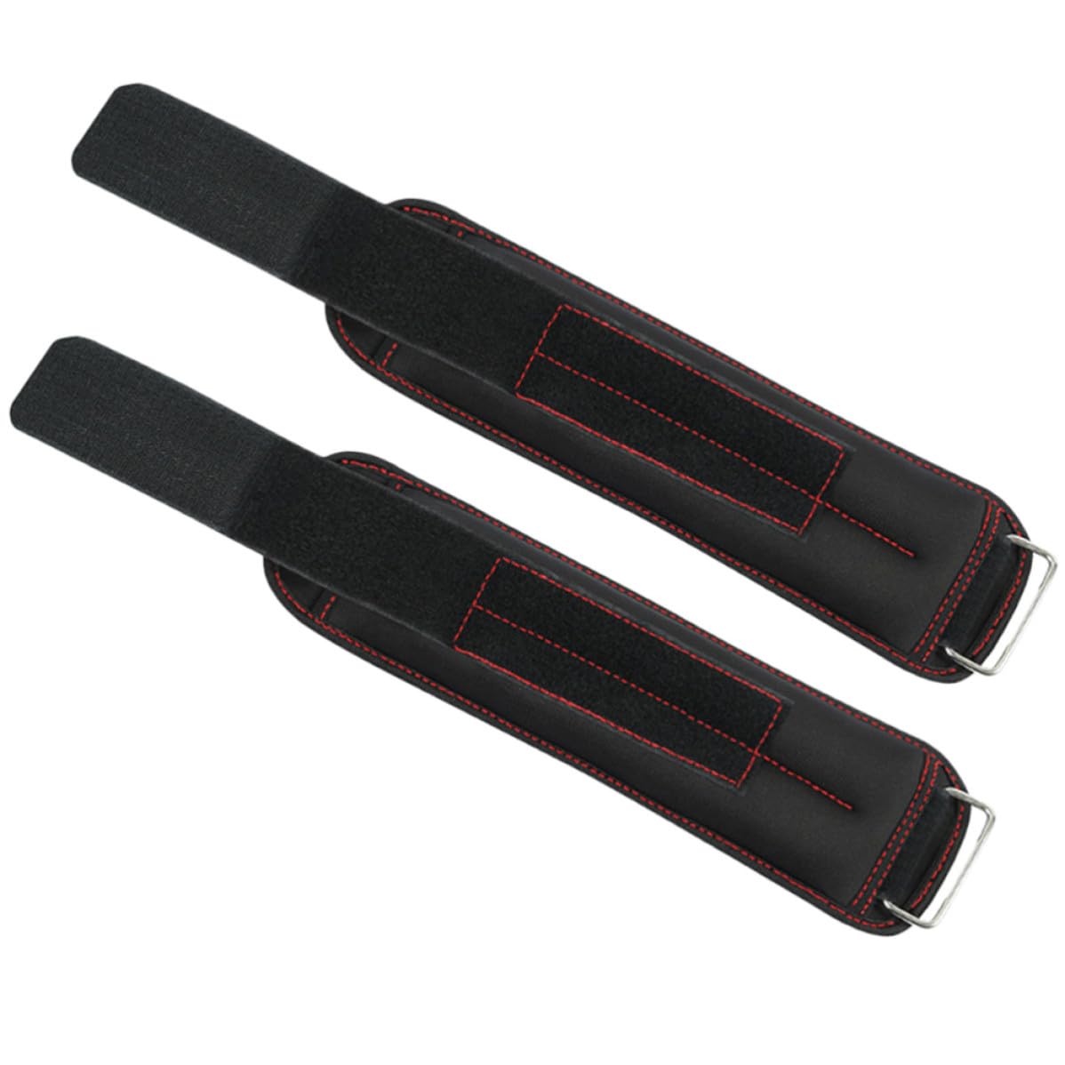 Muñequeras Peso de Tejido Negro para Fitness y Deporte