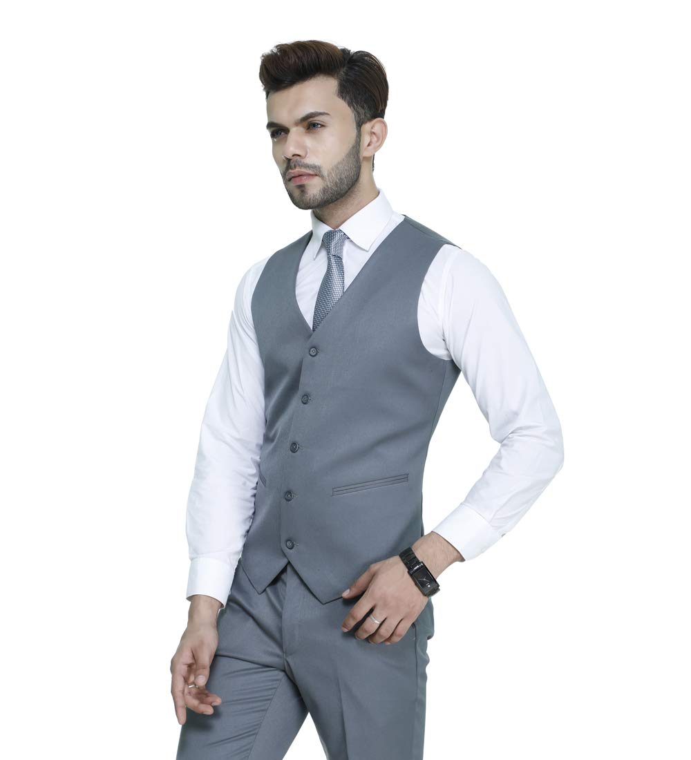 manq Men's Solid Waistcoat-picture-45