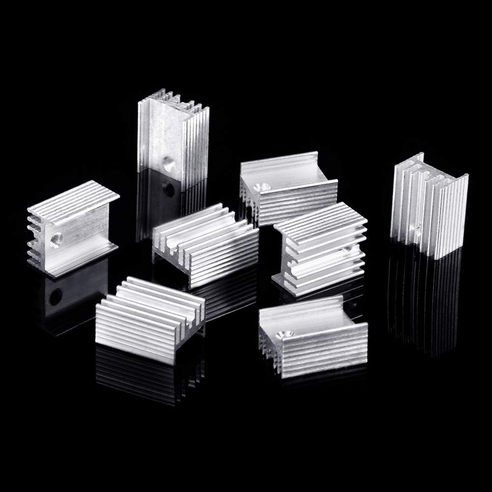 Dissipateur Thermique Isolant Montage Kit, 10 Packs Kit D