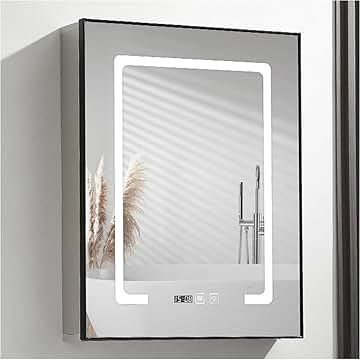 Amazon.co.jp: ミラーキャビネット Led