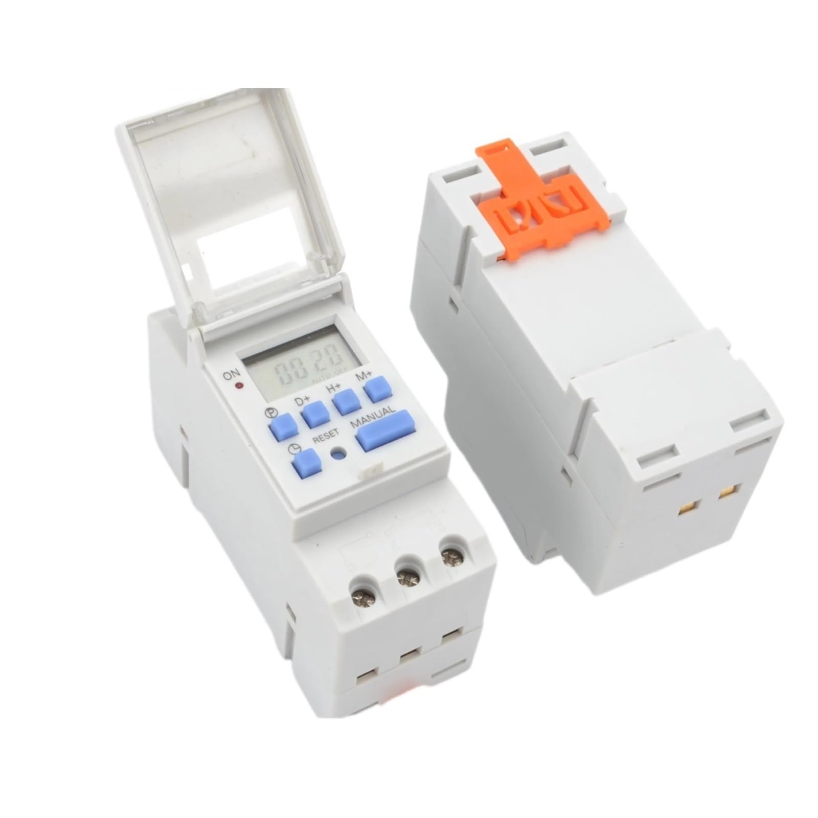 THC15A elektroniczny tygodniowy 7-dniowy programowalny cyfrowy przełącznik czasowy, sterowanie przekaźnikiem, szyna DIN tp8a16 (12 V)