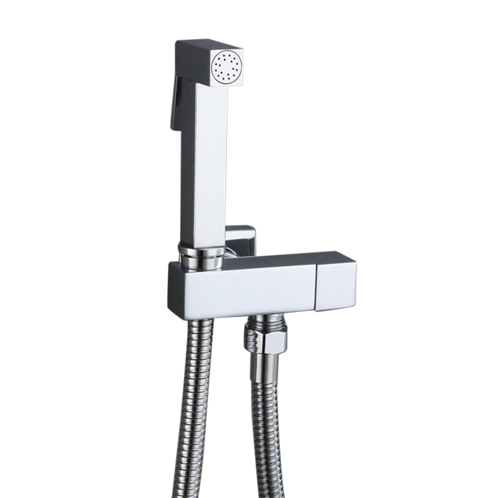 Bidet Shower for Toilet Hand Held Bidet Toilet Sprayer Kit Hand Shower for Toilet Use Brass with Hose