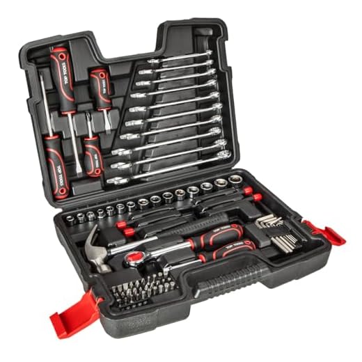 81 tlg Werkzeugkoffer set Werkzeug Satz Werkzeugsortiment Werkzeug Werkzeugkasten Werkzeugbox Werkzeugkiste