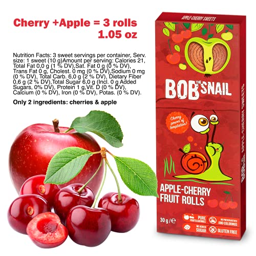 Healthy Snacks Variety Pack For Kids And Adults - Snack Box Of 60 Fruit Roll Ups Individual Packs - Natural Fruit Leather Of Apple Cherry Plum Pumpkin Mint - Vegan Low Carb Gluten Free Dried Fruit #TOP1