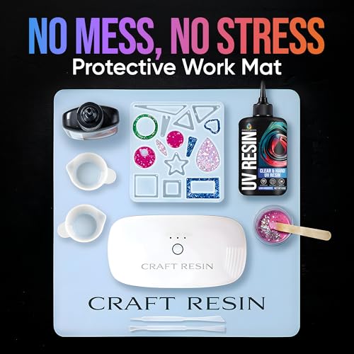 Résine UV CRAFT RESIN avec lampe 36W pour création de bijoux DIY - 6