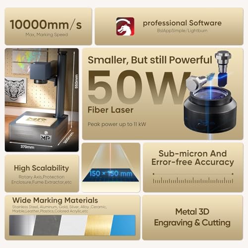 Monport 60W Fiber Laser Engraver