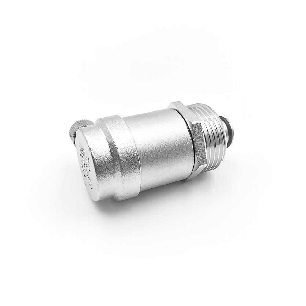 AUOQKQUT 1pc 304 Stainless Steel Automatic Exhaust Valve Valve 1 "BSP External Thread Suitable Gas Pipeline AUOQKQUT