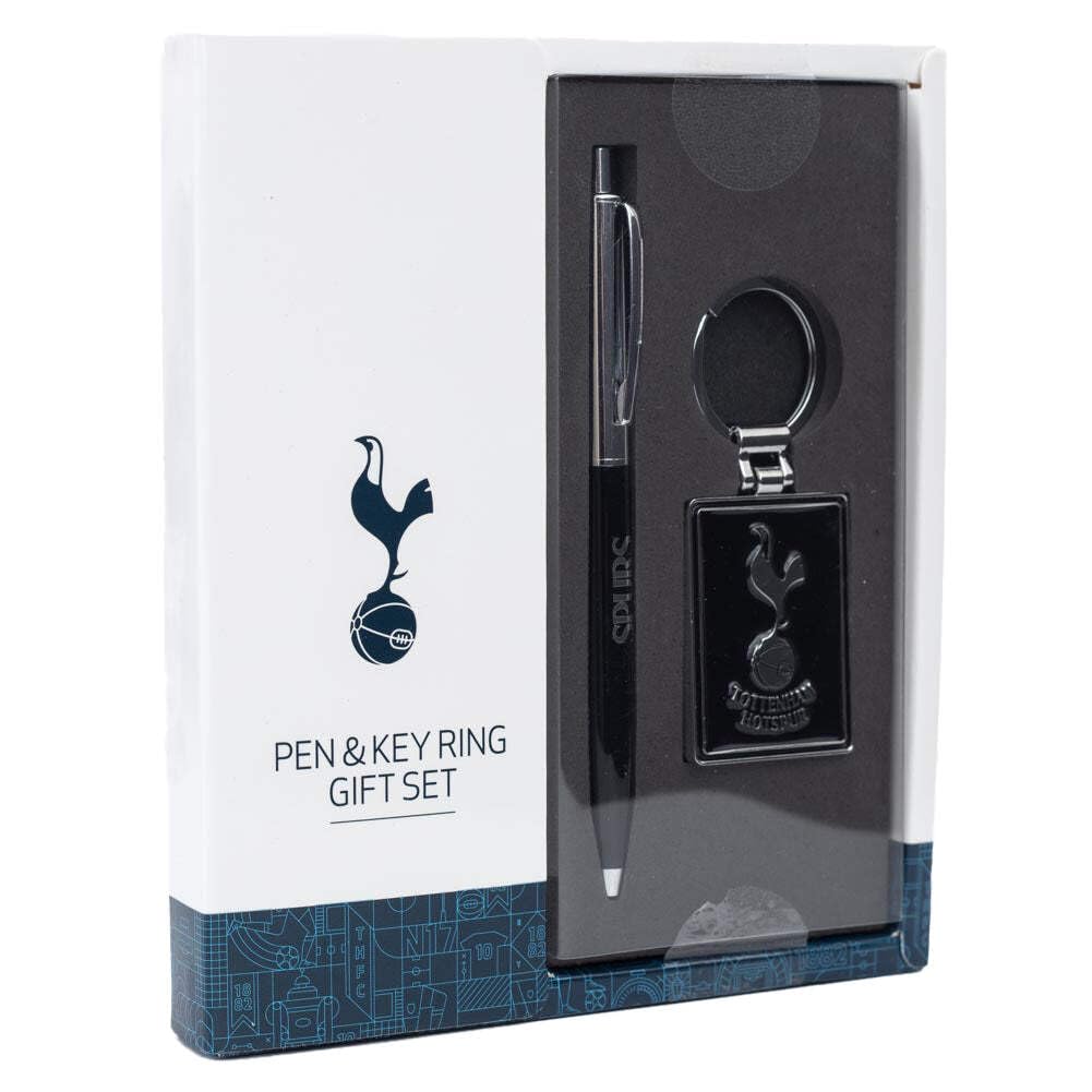 Tottenham Hotspur Fc Spurs Pen & Keyring Executive Gift Box Set 100% Official
