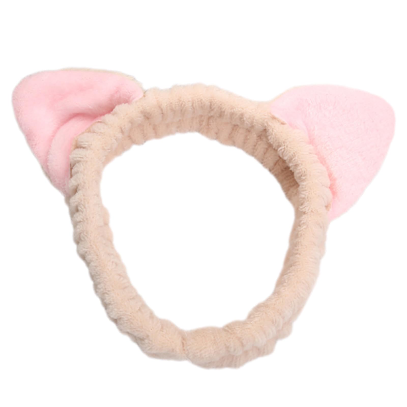 Fentency Lovely Plush Headband with Cats Ear for Women Girl Face Washing Birthday Party Gathering Hairband Skincare Accessories