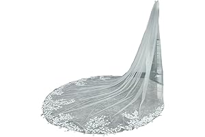 Ivory Leaf Veil for Brides Wedding