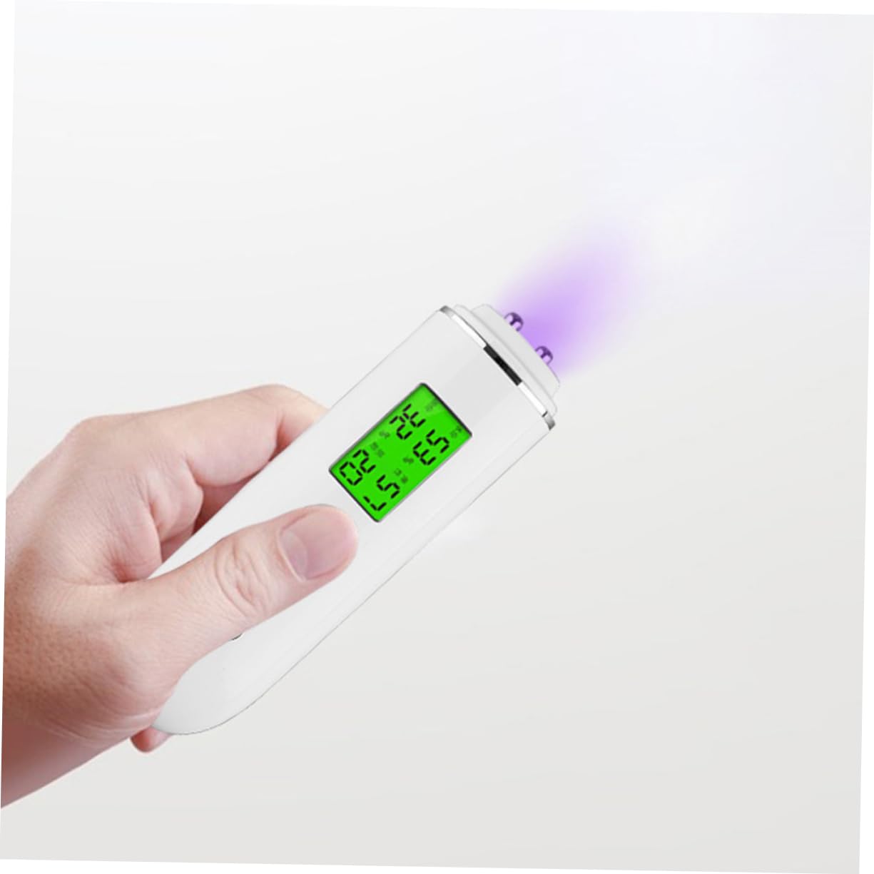Analizzatore Idratazione Pelle per Viso, Misurazione a Contatto, Bianco