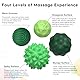 8 Stück Magnetic Fidget Balls, Magnetkugeln Stressball Silikon, Magnetische Fidget Toys, Magnetische Anziehungskraft Stress Bälle mit Silikonhülle, Sensory Toys für Stressabbau, Angst (Grün)