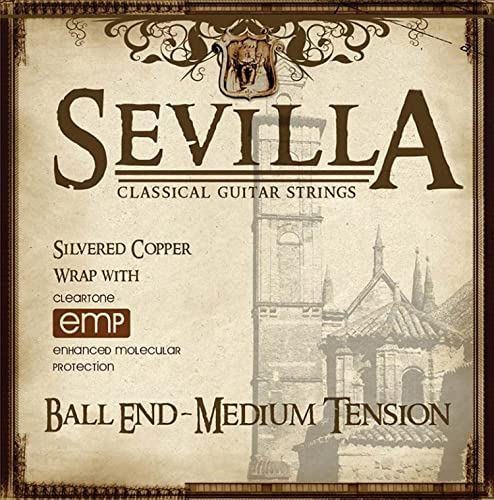 cleartone Séville 8442 Classical Guitar Strings Regular TENS - Les Beatles, Paul McCartney, John Lennon, RIngo Starr, George Harrison cleartone Séville 8442 Classical Guitar Strings Regular TENS