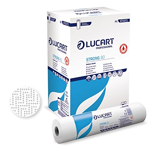 Lucart Strong 80 Lenzuolini Usa e Getta 2 Veli