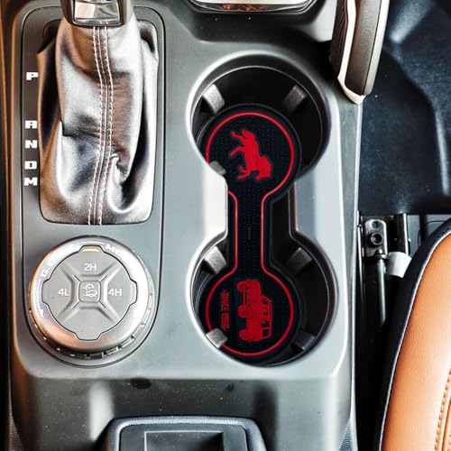 Posavasos para carro Ford Bronco 2021-2025 de silicona miniatura 3