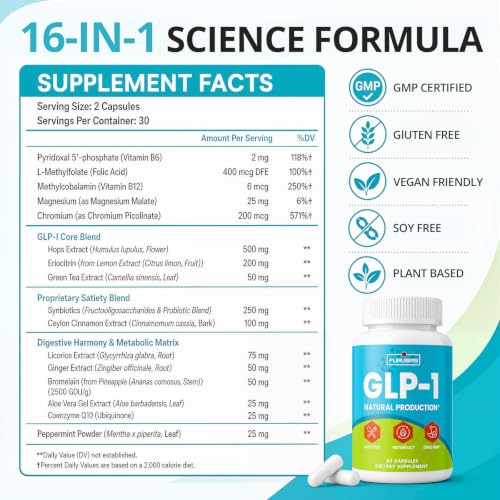 Furusias GLP-1 Supplement with Hops Extract