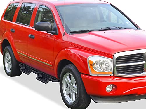 Estribos de acero inoxidable para Dodge Durango y Chrysler Aspen miniatura 2