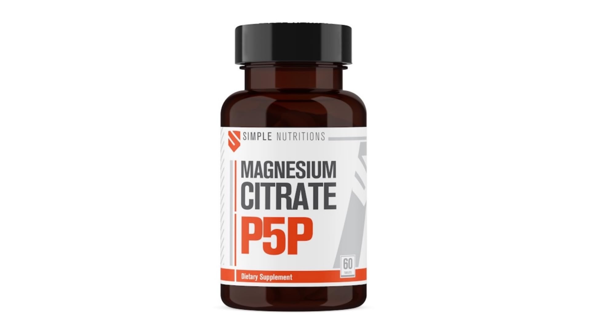 Magnesium Citrate P5P – Magnezyum Sitrat + Vitamin B6 (P5P) – 200 mg – 60 Tablet Takviye Edici Gıda